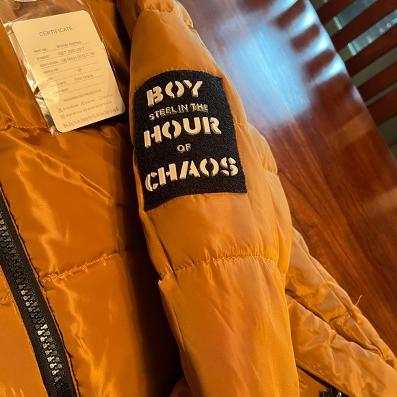 Jacket w faux fur removable hood - Picture 4 of 9